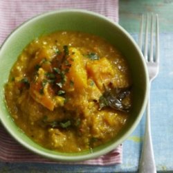 Butternut Squash and Peanut Curry