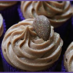 Caramel Nibbles cupcake