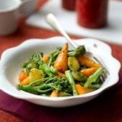 Tenderstem, Chantenay Carrot And Brussel Saute