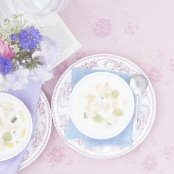 Chilled Almond Soup - Credit Georgia Glynn Smith