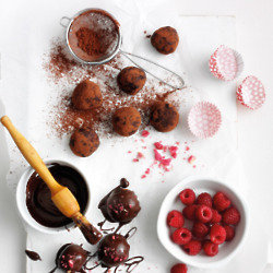 Brandied Chocolate Truffles