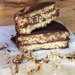 Chocolate Coated Prutella 'Hobnobs'