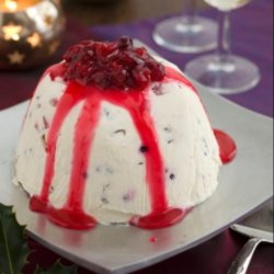 Christmas Ice Cream Bombe