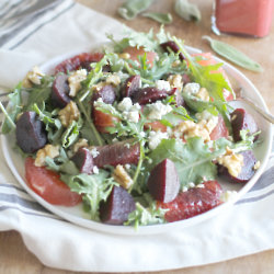 Citrus, Beetroot & Baby Kale Salad