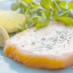 Crab, Smoked Salmon And Watercress Terrine