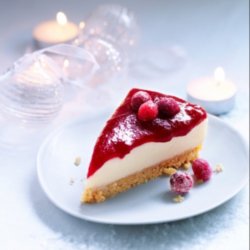 Christmas Cranberry Cheesecake