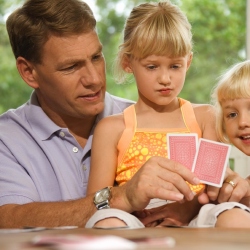 Can you keep the kids entertained with a card game?