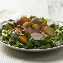 Smoked Pork Sausage Salad