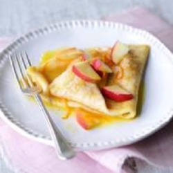 French Crepes with Apples