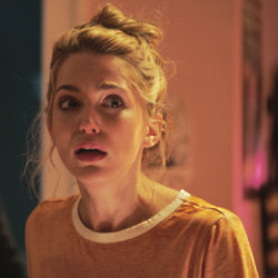 Jessica Rothe as Tree in Happy Death Day / Picture Credit: Blumhouse Productions