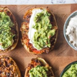 Deliciously Ella’s Loaded Mexican-Style Potato Skins