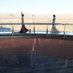 The Grand Canyon was turned into a catwalk