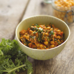 Kale and Chickpea Curry