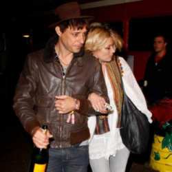 Kate Moss with Jamie Hince