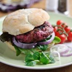 Lamb & Sweetfire Beetroot Burgers with Feta