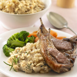 Lamb Cutlets with Butterbean Mash