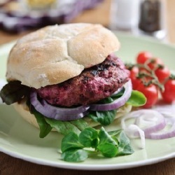 Lamb & Sweetfire Beetroot Burgers with Feta