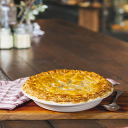 Leftover Sunday Roast Chicken Puff Pie