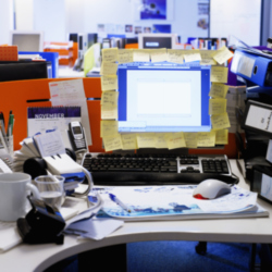 Could your desk be tidier?