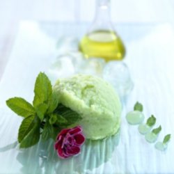 Frozen Yogurt With Mint