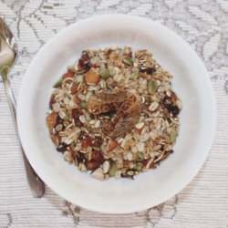 Fig, Date, Coconut and Vanilla Muesli