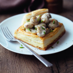 Puffed Up Mushroom Tarts