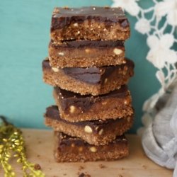 Nutty Vegan Millionaire’s Shortbread