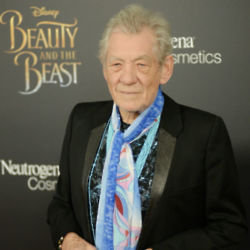 Sir Ian McKellen at the Beauty and the Beast screening / Photo Credit: NYKC/Famous