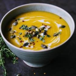 Oatly Roasted Butternut Squash Soup