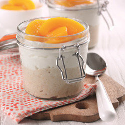 Overnight Oats with Peaches