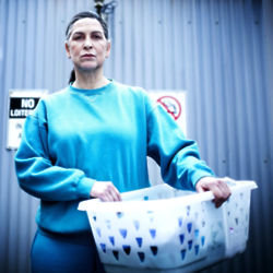 Pamela Rabe as Joan 'The Freak' Ferguson