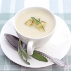 Parsnip and apple soup