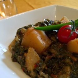 Saag Aloo (Spinach & Potatoes)