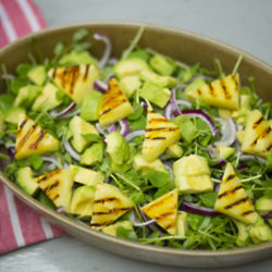 Avocado, Pineapple And Watercress Salad