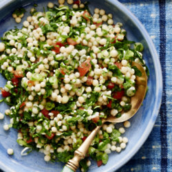 Maftoul Tabbouleh (Palestinian Pearl Cous Cous Tabbouleh)