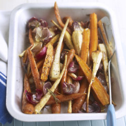 Caramelised Root Vegetable Roast