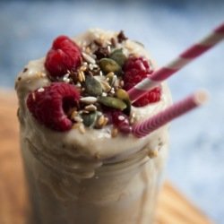 Utterly Indulgent Salted Caramel Smoothie