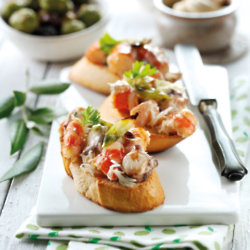 Seafood Salad Pintxos