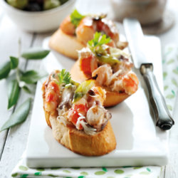 Seafood Salad Pintxos