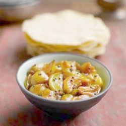 Hot and Sweet Shallot Pickle with Mustard Seeds