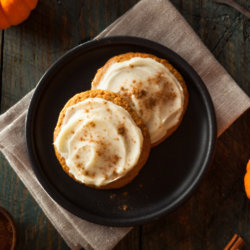 Healthy Halloween Pumpkin Biscuits