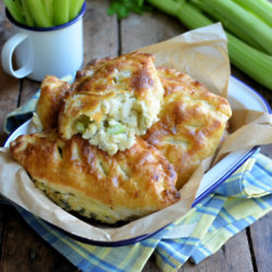 Stilton Cheese and Fenland Celery Pasties