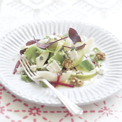 Summer apple & pear salad