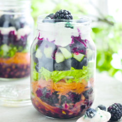 Superfood snack jars