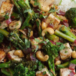 Cashew and Tofu Stir Fry