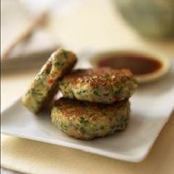 Thai Crab Cakes with Soy and Ginger Dipping Sauce