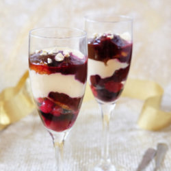 Fruity Trifle with Cashew Cream