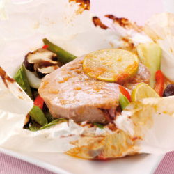 Tuna Parcels with Vegetables