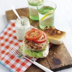 Zesty Chicken Burgers