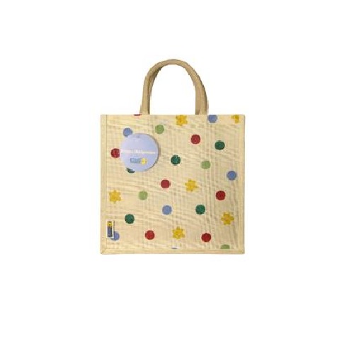 Emma bridgewater jute outlet bag